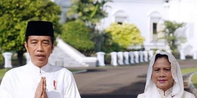 Presiden Jokowi dan Ibu Negara Beri Ucapan Idul Fitri 1442 H