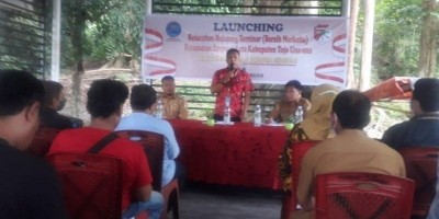 Camat Ampana Kota Apresiasi BNNK  Launching  Malotong 