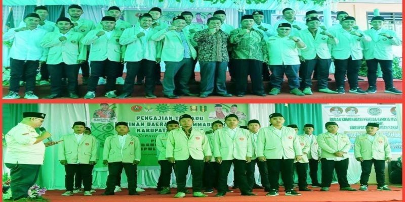 Pimpinan Cabang Pemuda Muhammadiyah Manganitu Selatan Dilantik, Ini Harapan Surtaji 