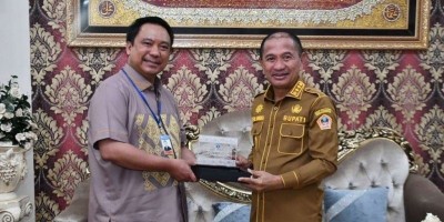 Bupati Pohuwato Terima Kepala Bank Indonesia Perwakilan Gorontalo