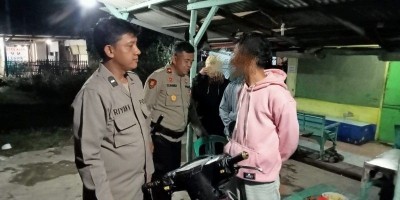 Diduga Terlibat Geng Motor, Tiga pemuda Diamankan Aparat Polsek Patrol