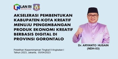 Berhasil Pertahankan Proper, Aryanto bertekad majukan Ekonomi Kreatif di Gorontalo 