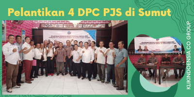 Jhon Damanik Lantik Empat Pengurus DPC PJS Se Sumatera Utara, Ini Respon Mereka