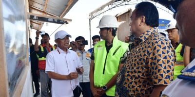 Bupati Pohuwato Dampingi Wakil Ketua DPR RI Tinjau Proyek Bandara dan Bendungan Strategis di Pohuwato