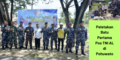 Pembangunan Pos TNI AL di Pohuwato Dimulai: Perlindungan Terhadap Ekosistem Laut