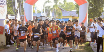 Lomba Lari 10 KM Paguat Runners Community Berlangsung Sukses