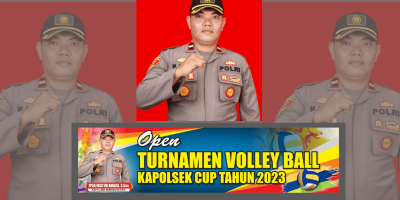 Kapolsek Bungku Utara Gelar Open Turnamen Bola Voli Se-Kecamatan