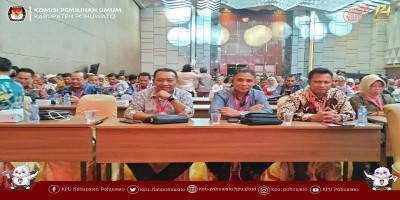 KPU Pohuwato Ikuti Rapat Koordinasi Pembentukan KPPS untuk Pemilu 2024 di Jakarta