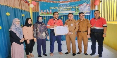 PT Arutmin Indonesia NPCLT Berikan Bantuan Renovasi Bangunan di SLBN Kotabaru