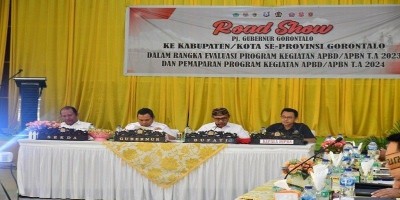 Road Show Pj Gubernur Gorontalo, Bupati Sampaikan Keuangan Daerah yang tak Sehat
