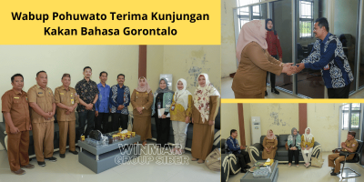 Dihimbau Lestarikan Bahasa Daerah, Wabup Pohuwato Terima Kakan Bahasa Provinsi Gorontalo 