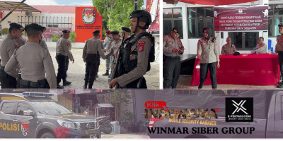 Satgas Preventif OMB Tinombala Gencarkan Patroli di Kantor Penyelenggara Pemilu Sulawesi Tengah