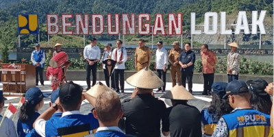 Presiden Jokowi Resmikan Bendungan Lolak, Tingkatkan Ketahanan Pangan dan Pariwisata di Sulut