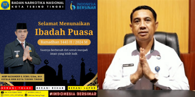 Kepala BNN Tebingtinggi: Bulan Ramadhan, Momentum Jihad Lawan Narkoba