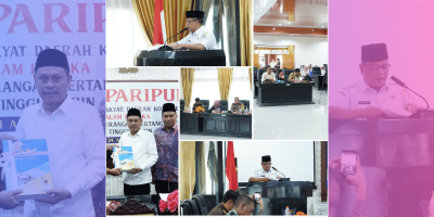 Rapat Paripurna DPRD Dengarkan Laporan Pj. Wali Kota Tebing Tinggi 2023