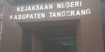 Proyek Pemeliharaan Ruang Gedung Kejari Tangerang Capai 80 Persen