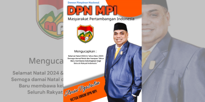 Ketua Umum DPN MPI Sampaikan Selamat Natal dan Tahun Baru