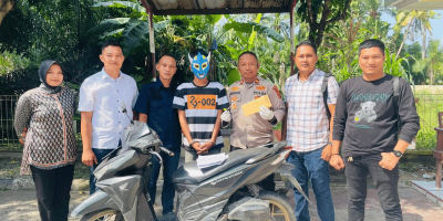 Polsek Langsa Barat Tangkap Terduga Penggelapan Sepeda Motor